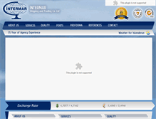 Tablet Screenshot of intermarship.com
